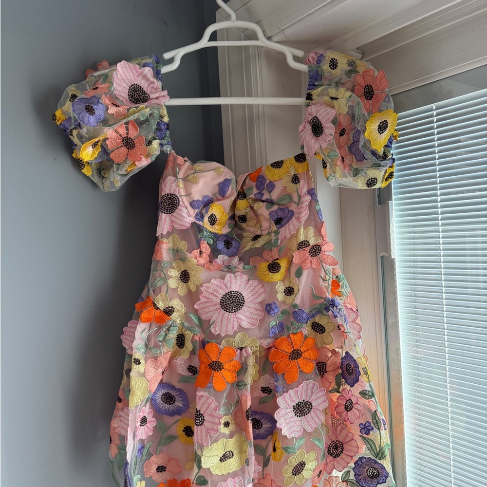 For Love and Lemons Floral Dress